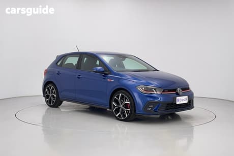 Blue 2022 Volkswagen Polo Hatchback Gti