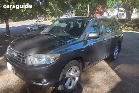 Grey 2008 Toyota Kluger Wagon Grande (Fwd)