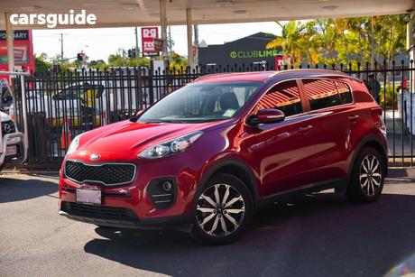 Red 2017 Kia Sportage Wagon Si Premium (Fwd)