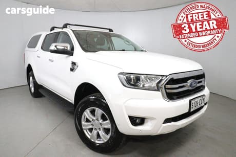 White 2020 Ford Ranger Double Cab Pick Up Xlt 2.0 (4X4)