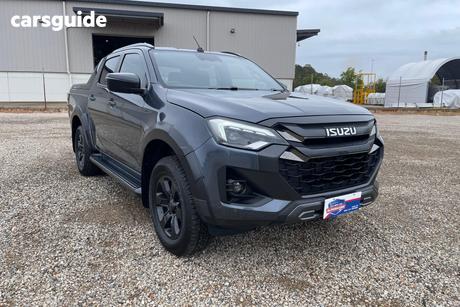 Grey 2024 Isuzu D-MAX Crew Cab Utility X-Terrain (4X4)