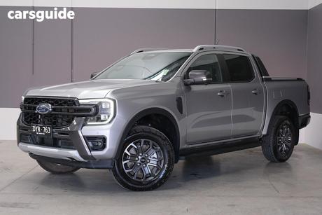 Silver 2025 Ford Ranger Double Cab Pick Up Wildtrak 2.0 (4X4)
