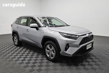 Silver 2023 Toyota RAV4 Wagon Gx (2Wd) Hybrid