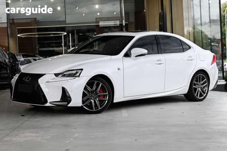 White 2017 Lexus IS350 Sedan F Sport