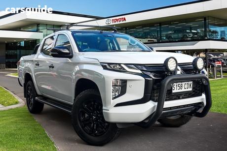 White 2020 Mitsubishi Triton Double Cab Pick Up Gsr (4X4)