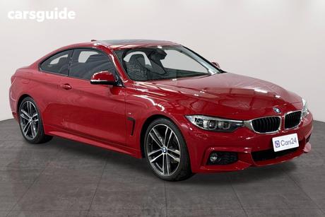 Red 2017 BMW 420I Coupe M Sport