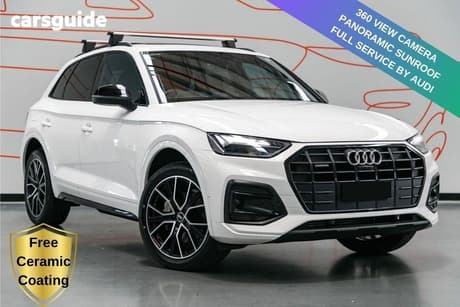 White 2021 Audi Q5 Wagon 45 Tfsi Quattro Sport Mhev