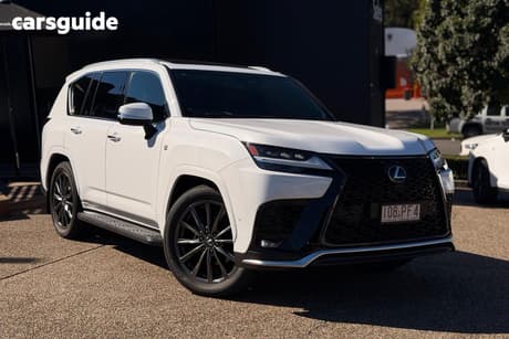 White 2025 Lexus LX600 Wagon F Sport