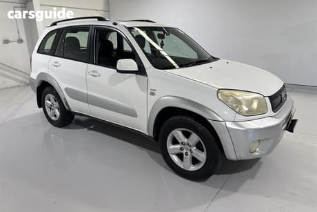 White 2003 Toyota RAV4 Wagon Cruiser (4X4)
