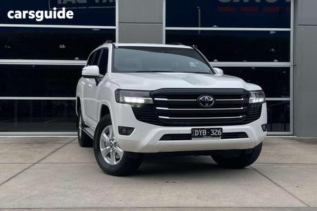 White 2024 Toyota Landcruiser Wagon Lc300 Gxl (4X4)