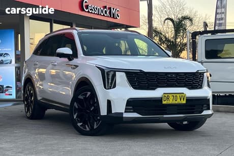 White 2024 Kia Sorento Wagon Gt-Line 7 Seat