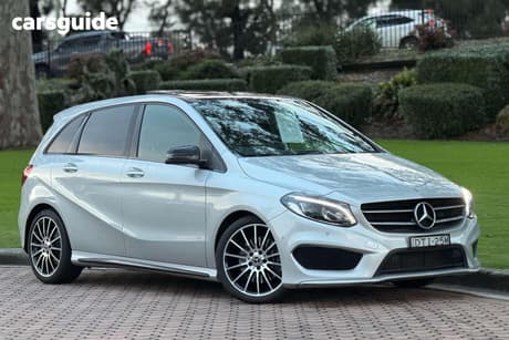 Silver 2017 Mercedes-Benz B250 Hatchback 4Matic