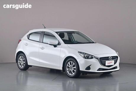 White 2016 Mazda 2 Hatchback Maxx