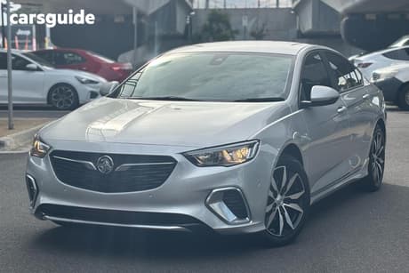 Silver 2018 Holden Commodore Liftback Rs