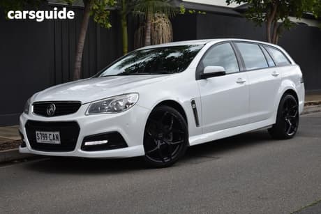 White 2013 Holden Commodore Sportswagon Sv6