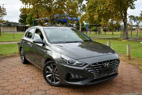 Grey 2021 Hyundai I30 Hatchback Active