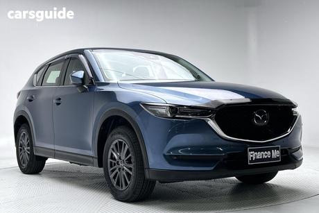 Blue 2021 Mazda CX-5 Wagon Touring (Awd)