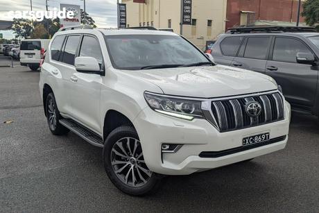 White 2022 Toyota Landcruiser Prado Wagon Kakadu