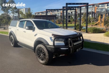 White 2019 Ford Ranger Double Cab Pick Up Raptor 2.0 (4X4)
