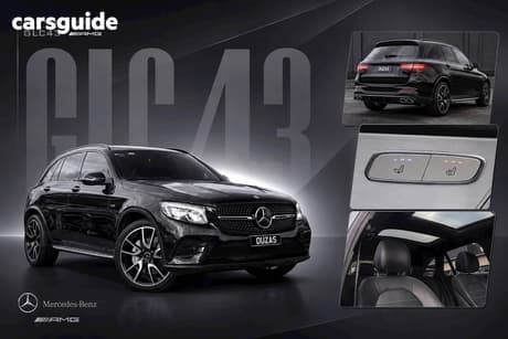 Black 2018 Mercedes-Benz GLC43 Wagon 4Matic