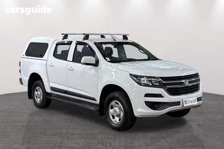 White 2019 Holden Colorado Crew Cab Pickup Ls (4X2)