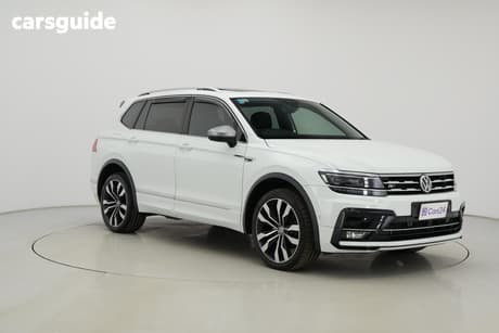 White 2019 Volkswagen Tiguan Wagon Allspace 162 Tsi Highline