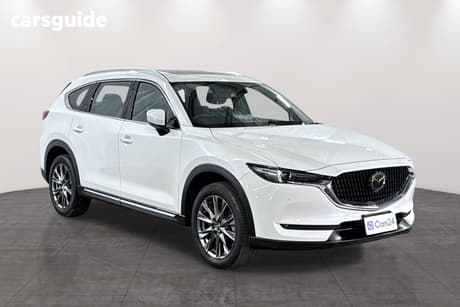 White 2022 Mazda CX-8 Wagon Gt (Fwd)