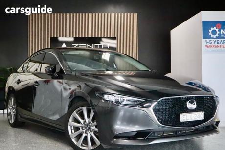 Grey 2021 Mazda 3 Sedan G20 Touring