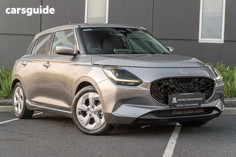 Silver 2024 Suzuki Swift Hatchback Hybrid Plus