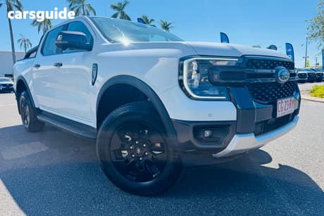 White 2025 Ford Ranger Double Cab Pick Up Phev Sport (4X4)