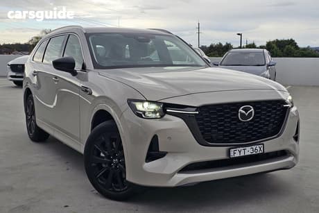 Grey 2026 Mazda CX-80 Wagon G40E Gt