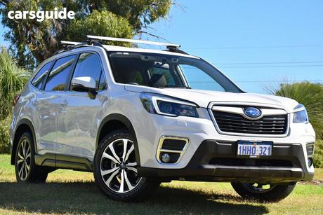 White 2021 Subaru Forester Wagon 2.5I Premium (Awd)