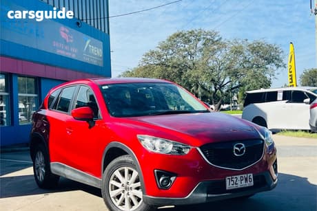 Red 2013 Mazda CX-5 Wagon Maxx Sport (4X4)
