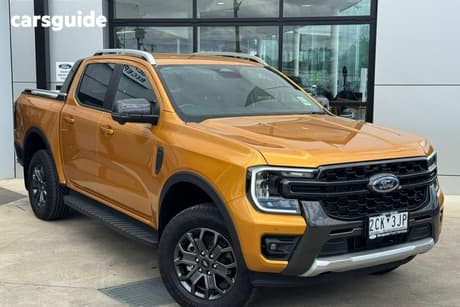 Yellow 2025 Ford Ranger Double Cab Pick Up Wildtrak X 2.0 (4X4)