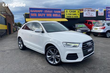 White 2015 Audi Q3 Wagon 2.0 Tfsi Sport Quattro (132Kw)