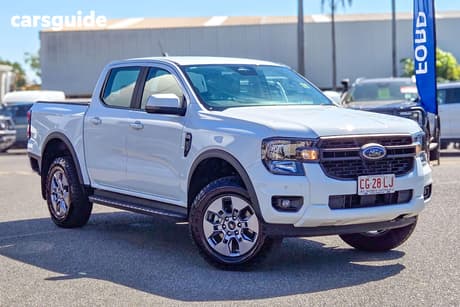 White 2025 Ford Ranger Double Cab Pick Up Phev Xlt (4X4)