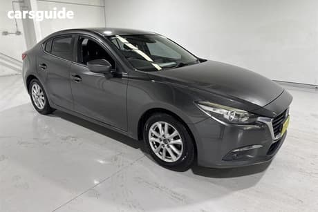 Grey 2016 Mazda 3 Sedan Maxx