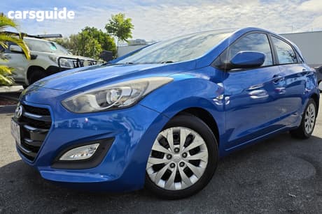 Blue 2015 Hyundai I30 Hatchback Active