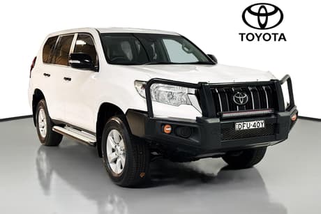 White 2021 Toyota Landcruiser Prado Wagon Gx