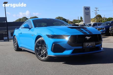 Blue 2025 Ford Mustang Fastback Gt 5.0 V8