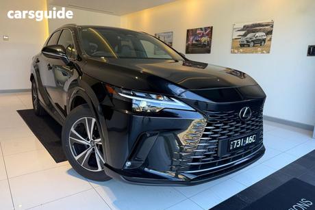 Black 2025 Lexus RX350H Wagon Luxury 2Wd Hybrid