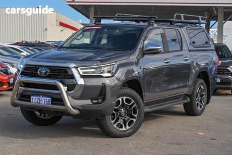 Grey 2021 Toyota Hilux Double Cab Pick Up Sr5 (4X4)
