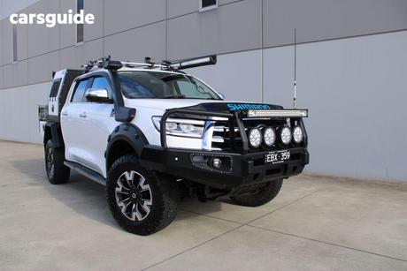 White 2021 GWM UTE Dual Cab Utility Cannon-L (4X4)