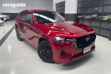 Red 2025 Mazda CX-60 Wagon P50E Gt Phev