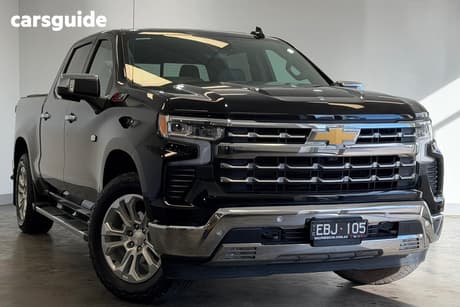 Black 2023 Chevrolet Silverado Crew Cab Pickup 1500 Ltz Premium Tech Pack