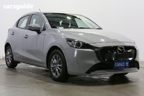 Grey 2024 Mazda 2 Hatchback G15 Pure