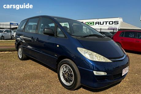 Blue 2004 Toyota Tarago Wagon Gli