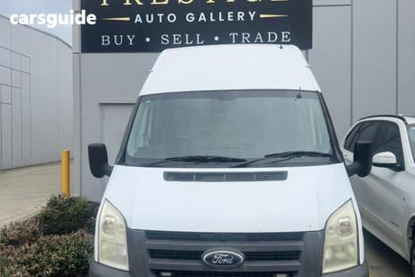 White 2010 Ford Transit Van High (Lwb)