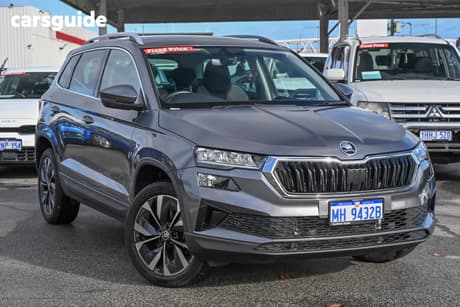 Grey 2023 Skoda Karoq Wagon