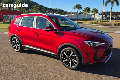 Red 2025 MG ZS Wagon Essence Turbo